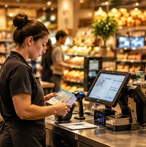 Retail customer scenario visual